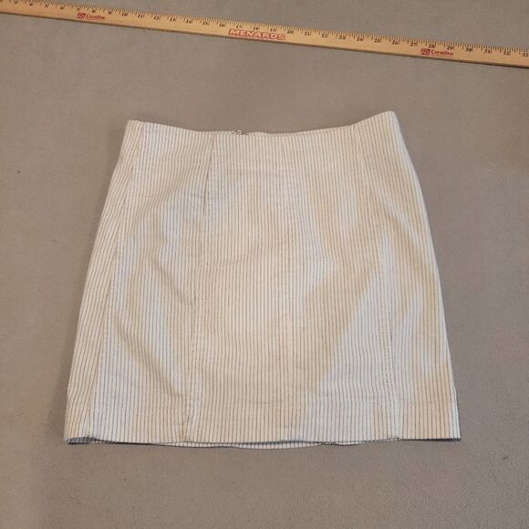 Free People Mini Skirt Size 6 Striped - Picture 1 of 5